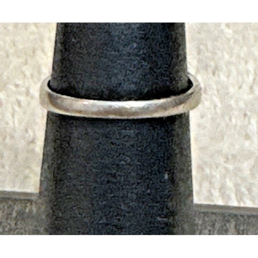 Antique 14K White Gold Eastern Star Onyx Filigree Ring Sz 5 Missing Diamond READ - Picture 9 of 12